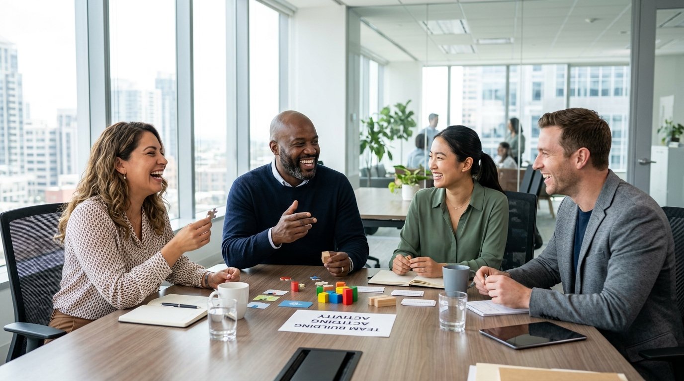 Office team playing would you rather